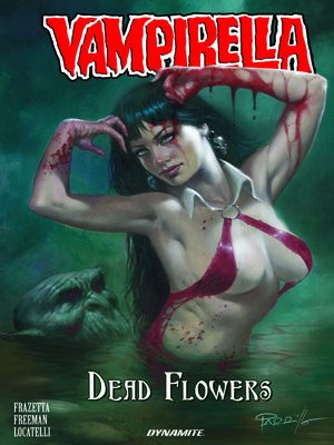 cover image of Vampirella: Dead Flowers (2023)